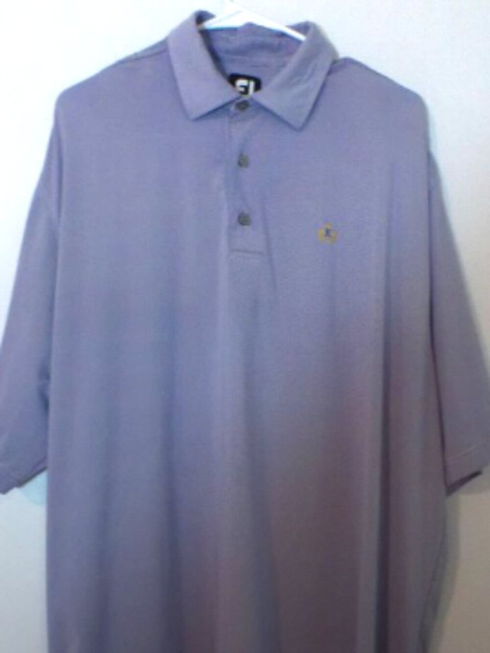 FootJoy Kingsmill Resort Golf Polo Purple Men’s XXL Logo PGA Club
